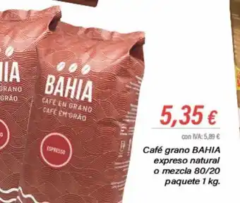 Cash Ifa Café en grano oferta