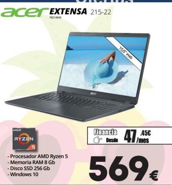 Ecomputer Acer Extensa 215-22 oferta