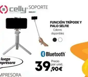 Celly Soporte Función Trípode Y Palo Selfie