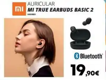 Ecomputer Auricular MI True Earbuds Basic 2 oferta