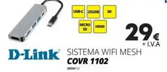 Ecomputer D-Link Sistema Wifi Mesh Covr 1102 oferta