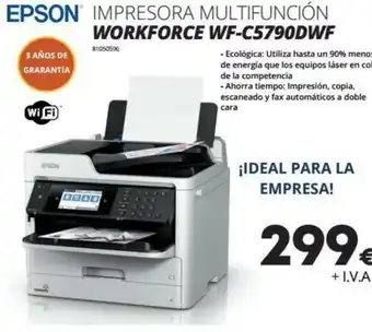 Epson Impresora Multifunción Workforce WF-C5790DWF