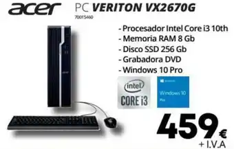 Ecomputer Acer PC Veriton VX2670g oferta