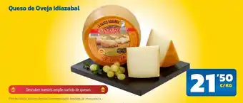 AhorraMas Queso de oveja idiazábal oferta