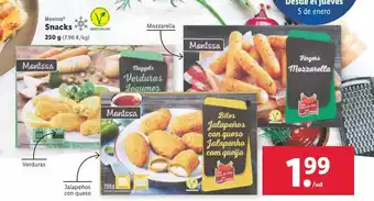 Lidl Snacks monissa oferta