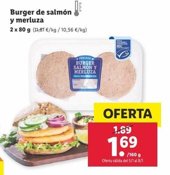 Lidl Hamburguesas oferta