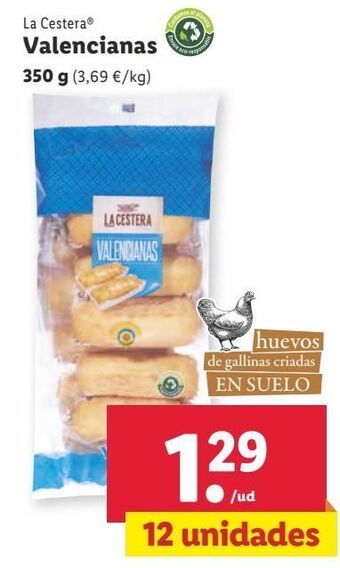 Lidl Valencianas la cestera oferta