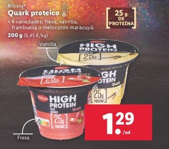 Lidl Quark Proteico oferta