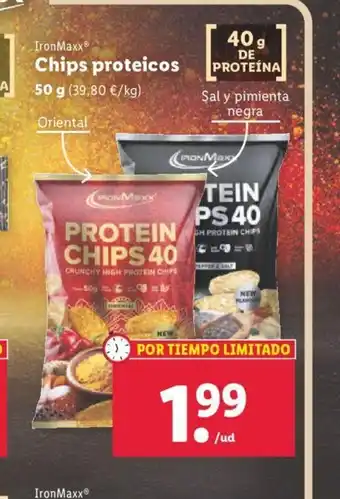 Lidl Chips Proteicos oferta