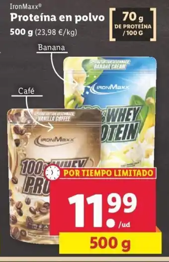 Lidl Proteina En Polvo oferta