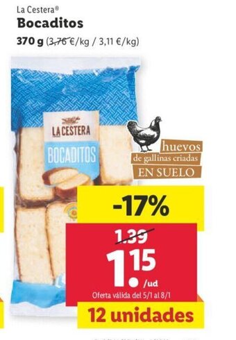 Lidl Bocaditos oferta