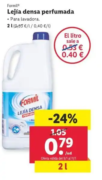 Lidl Lejia Densa Perfumada oferta