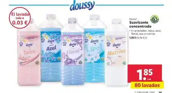 Lidl Suavizante Concentrado oferta