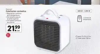 Lidl Calefactor Ceramics oferta
