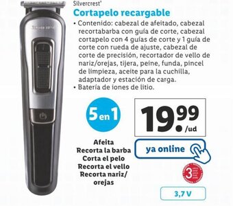 Lidl Cortapelo Recargable oferta