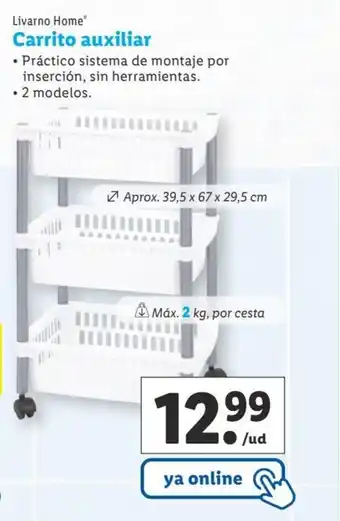 Lidl Carrito Auxiliar oferta