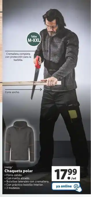 Lidl Chaqueta Polar oferta