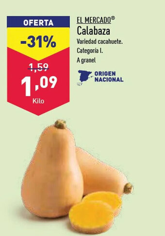 ALDI Calabaza oferta