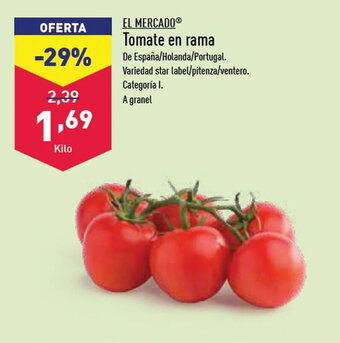 ALDI Tomate En Rama oferta