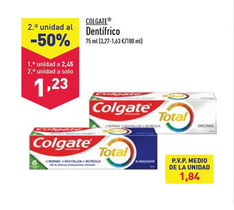 ALDI Dentifrico oferta