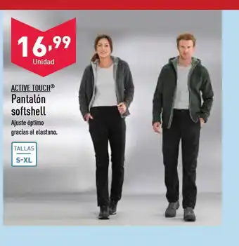 ALDI Pantalon Softshell oferta