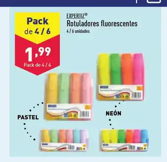 ALDI Rotuladores Fluorescentes oferta