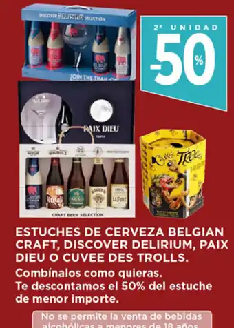 Hipercor Estuches De Cerveza Belgian Craft oferta