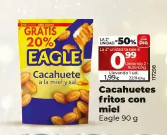 Dia Cacachuetas fritos con miel oferta