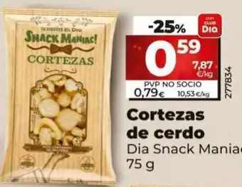 Dia Cortezas de cerdo oferta