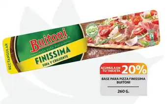Alcampo Base Para Pizza Finissima Buitoni 260 g. oferta