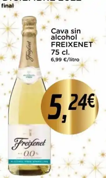 Proxi Cava Sin Alcohol Freixenet 75 cl. oferta