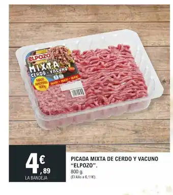 E.Leclerc Picada Mixta De Cerdo Y Vacuno "Elpozo" oferta