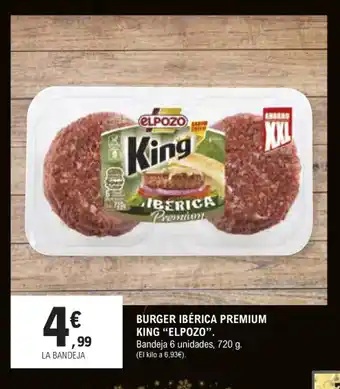 E.Leclerc Burger Ibérica Premium King "Elpozo" oferta