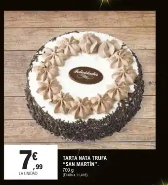 E.Leclerc Tarta Nata Trufa "San Martin" oferta