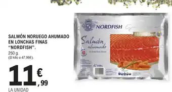 E.Leclerc Salmón Noruego Ahumado En Lonchas Finas "Nordfish" oferta