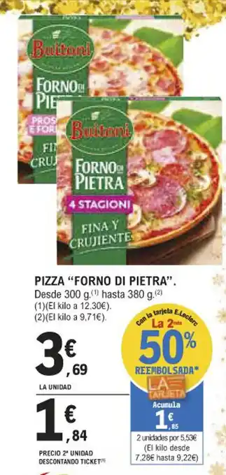 E.Leclerc Pizza "Forno Di Pietra" oferta