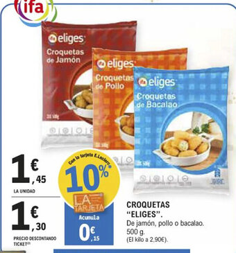 E.Leclerc Croquetas "Eliges" oferta