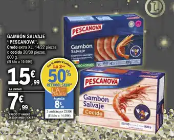 E.Leclerc Gambón Salvaje "Pescanova" oferta