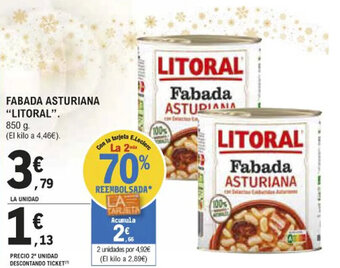 E.Leclerc Fabada Asturiana "Litoral" oferta