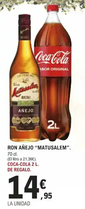 E.Leclerc Ron Añejo "Matusalem" oferta