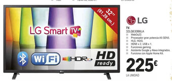 E.Leclerc LG Tv 32LQ630B6LA oferta