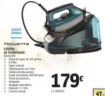 E.Leclerc Centro De Planchado DG7623F0 oferta