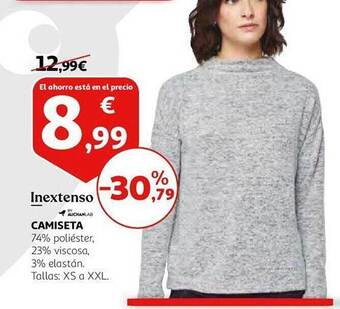 Alcampo Inextenso camiseta oferta