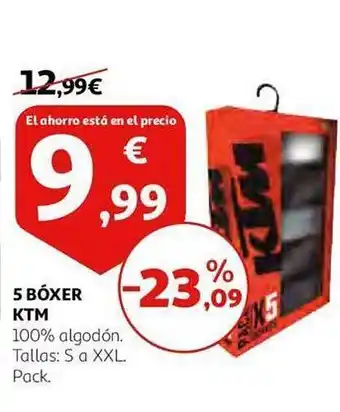 Alcampo 5 bóxer ktm oferta