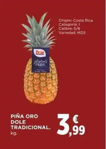 Hipercor Piña oro dole tradicional kg oferta