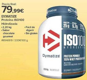 Costco Dymatize proteina iso100 hidrolizada oferta