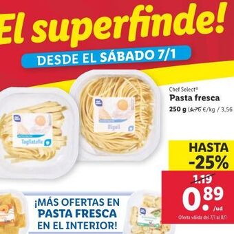 Lidl Pasta fresca oferta