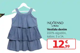 Alcampo Vestido Denim oferta