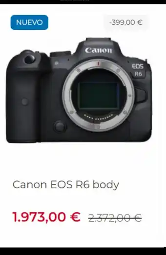 Visanta Canon EOS R6 Body oferta