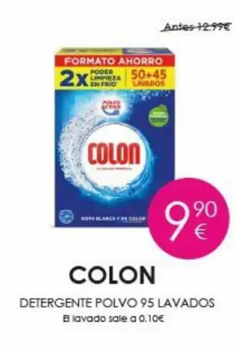 Muchas Perfumerías Colon Detergente Polvo 95 Lavados oferta